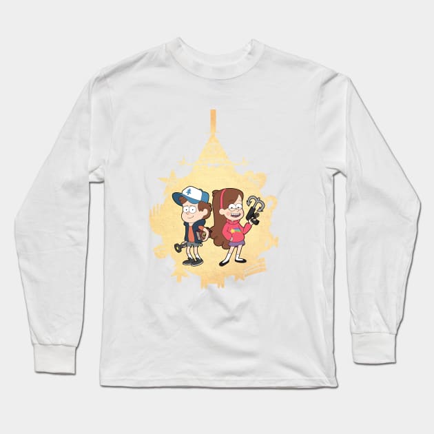 Mystery Twins Long Sleeve T-Shirt by LovelyKouga